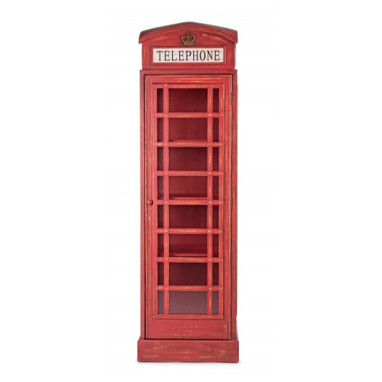 Biblioteca din lemn Telephone Booth