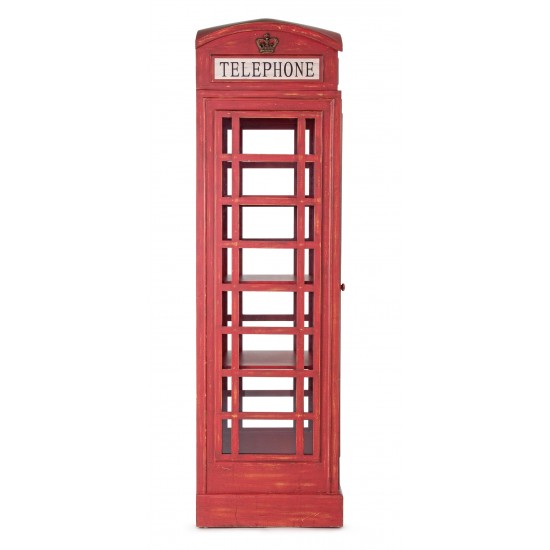 Biblioteca din lemn Telephone Booth