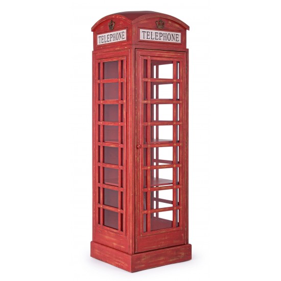 Biblioteca din lemn Telephone Booth