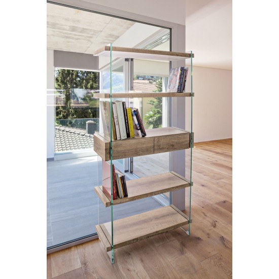Biblioteca living moderna Cordoba