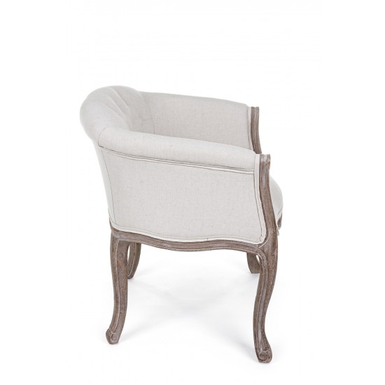 Fotoliu textil clasic Amelia