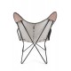Scaun fluture din piele naturala Duena
