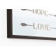 Set 2 oglinzi Faith Hope Love 30x60
