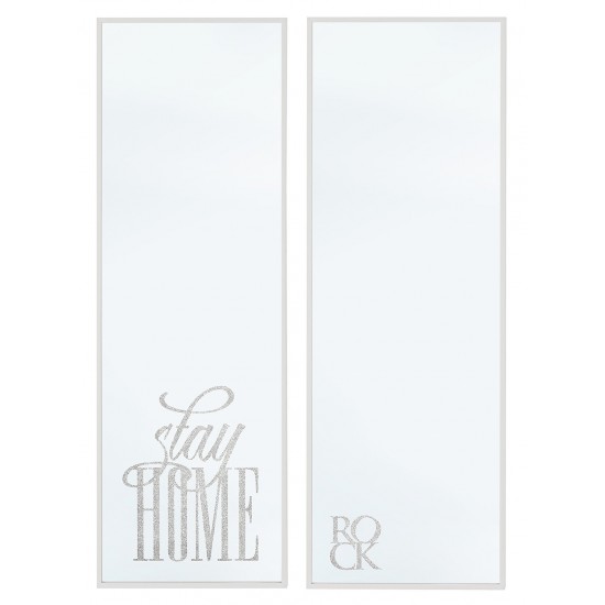 Set 2 oglinzi Home & Rock 31x91 cm