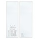 Set 2 oglinzi Home & Rock 31x91 cm