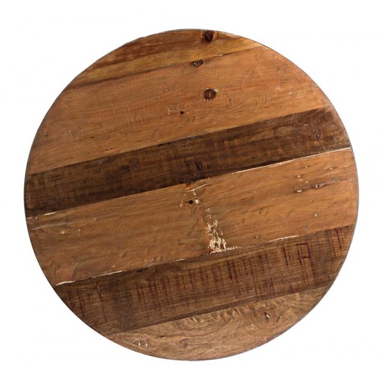 Masa cafea living moderna din fier Brionne, D 90cm