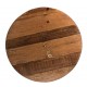 Masa cafea living moderna din fier Brionne, D 90cm