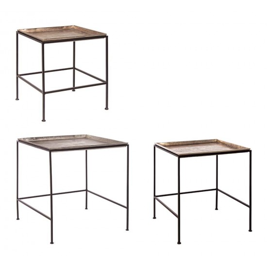 Set 3 masute cafea Doblas