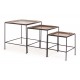 Set 3 masute cafea Doblas