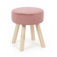 Taburet rotund din catifea Claire