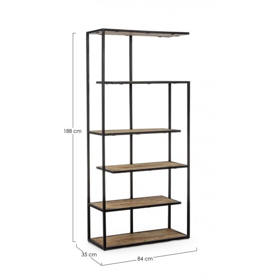 Biblioteca stil industrial Ambrose