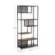 Biblioteca stil industrial Ansel