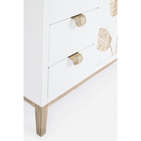 Comoda alba living Blaze