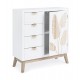 Comoda alba living Blaze