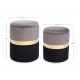 Set de 2 taburete catifea Elm