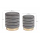 Set de 2 taburete catifea Reno
