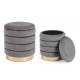 Set de 2 taburete catifea Reno